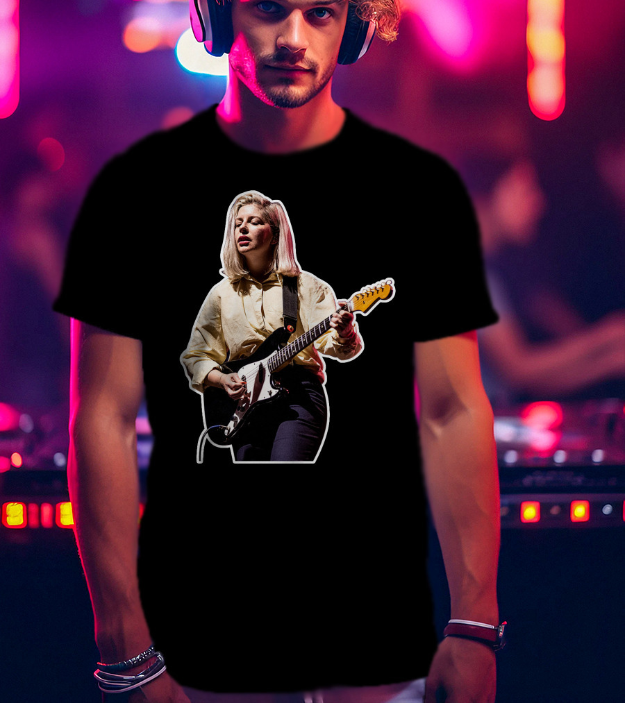 Alvvays Molly Rankin Playing Electric Guitar T-Shirt