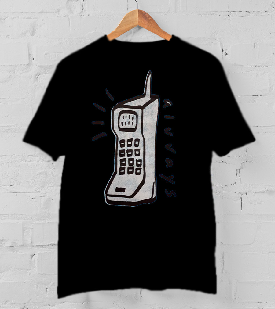 Alvvays Vintage Cellphone Retro Influence T-Shirt