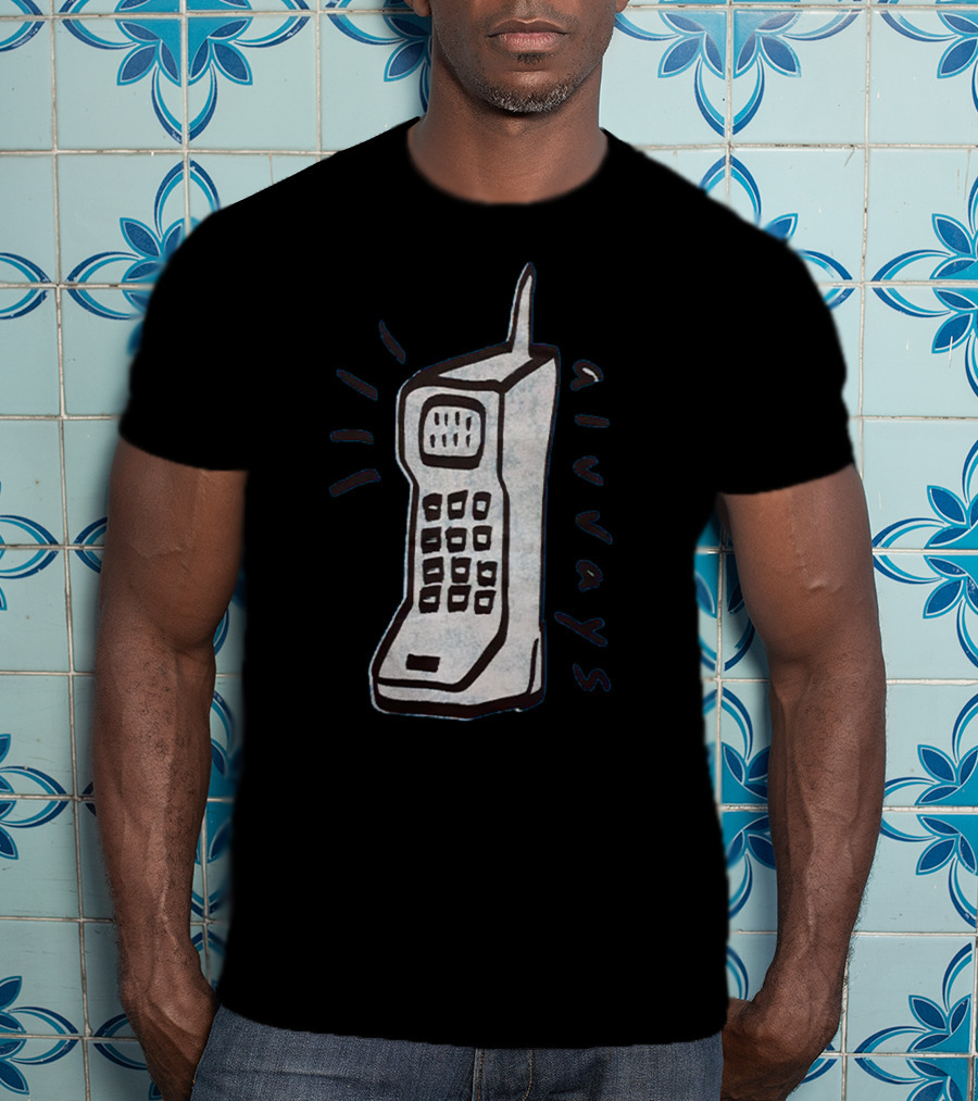 Alvvays Vintage Cellphone Retro Influence T-Shirt