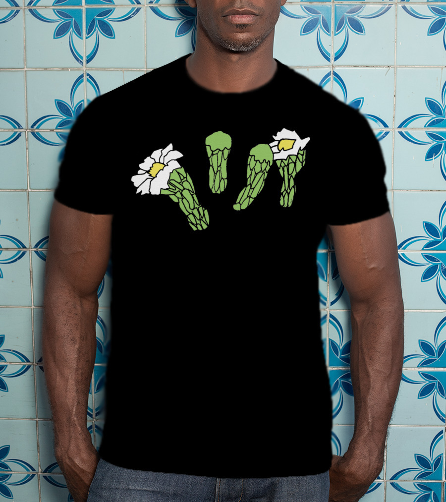 Algernon Cadwallader A. Cadwallader Saguaro Cactus Flowers T-Shirt