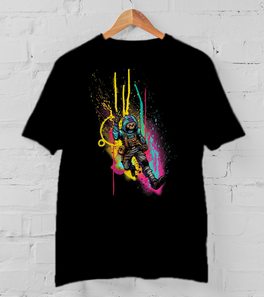 Ozuna X Duty Call Astronaut Graffiti Art Vibes T-Shirt