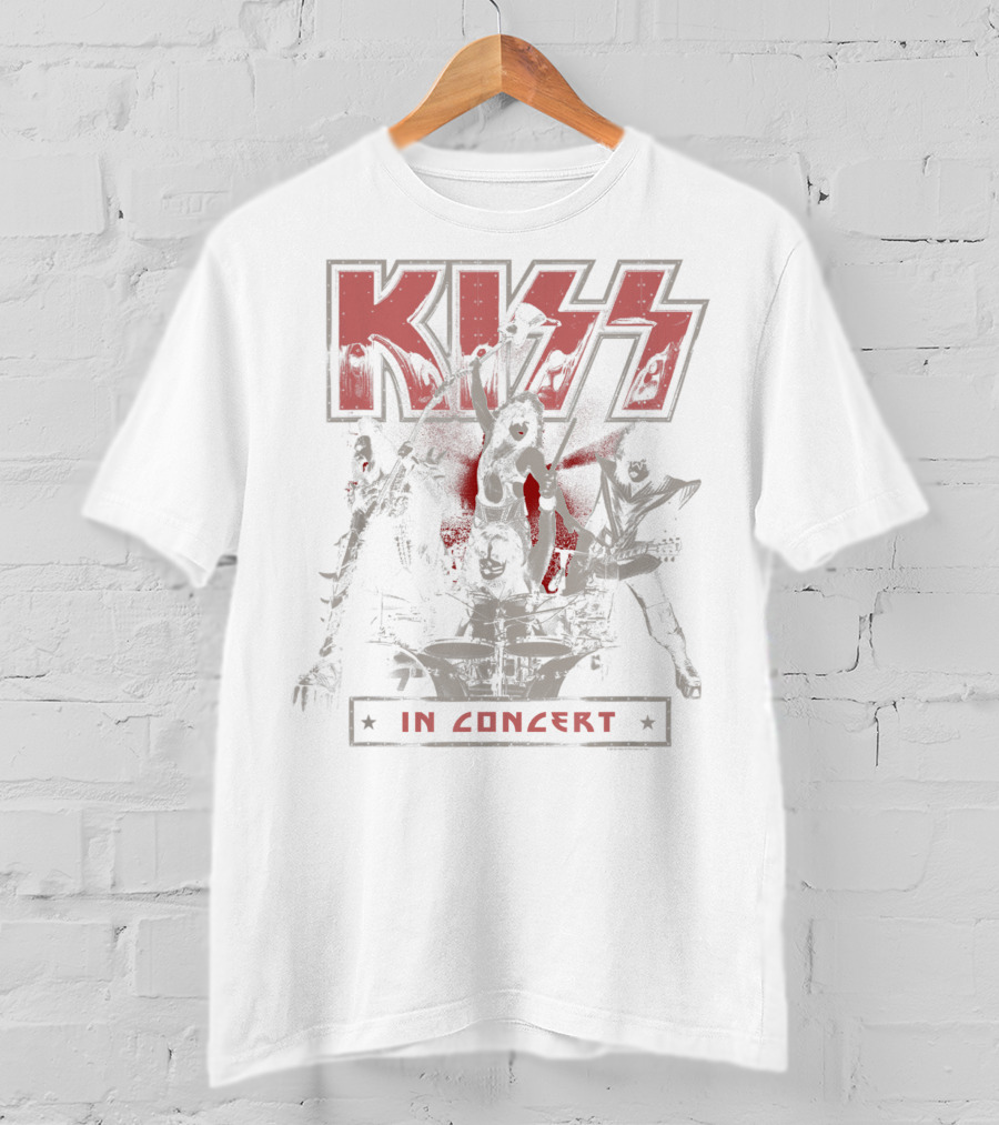 KISS Live Band Performance In Concert T-Shirt