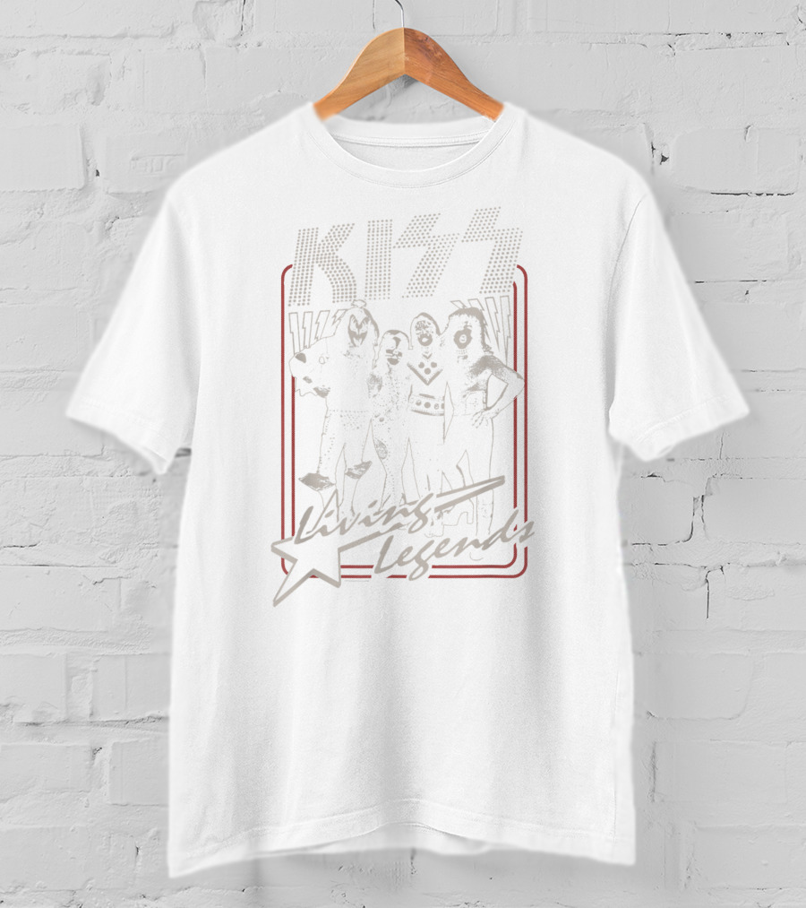 KISS Living Legends Star T-Shirt