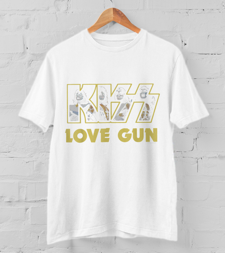 KISS Love Gun Band Members T-Shirt