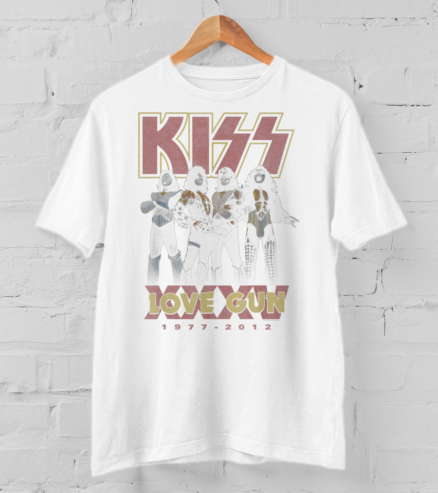 KISS Love Gun 1977-2012 XXXV T-Shirt