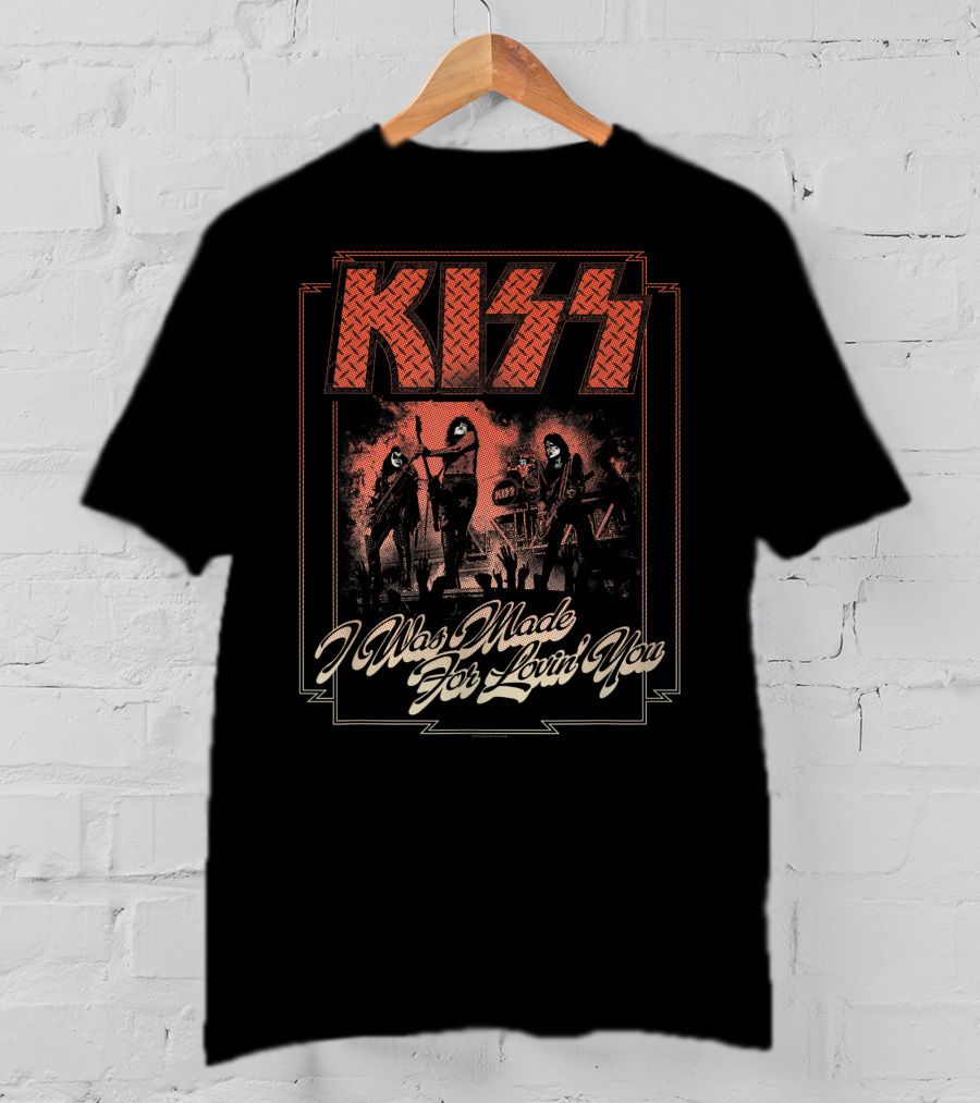 KISS I Was Made For Lovin' You Band Performance T-Shirt