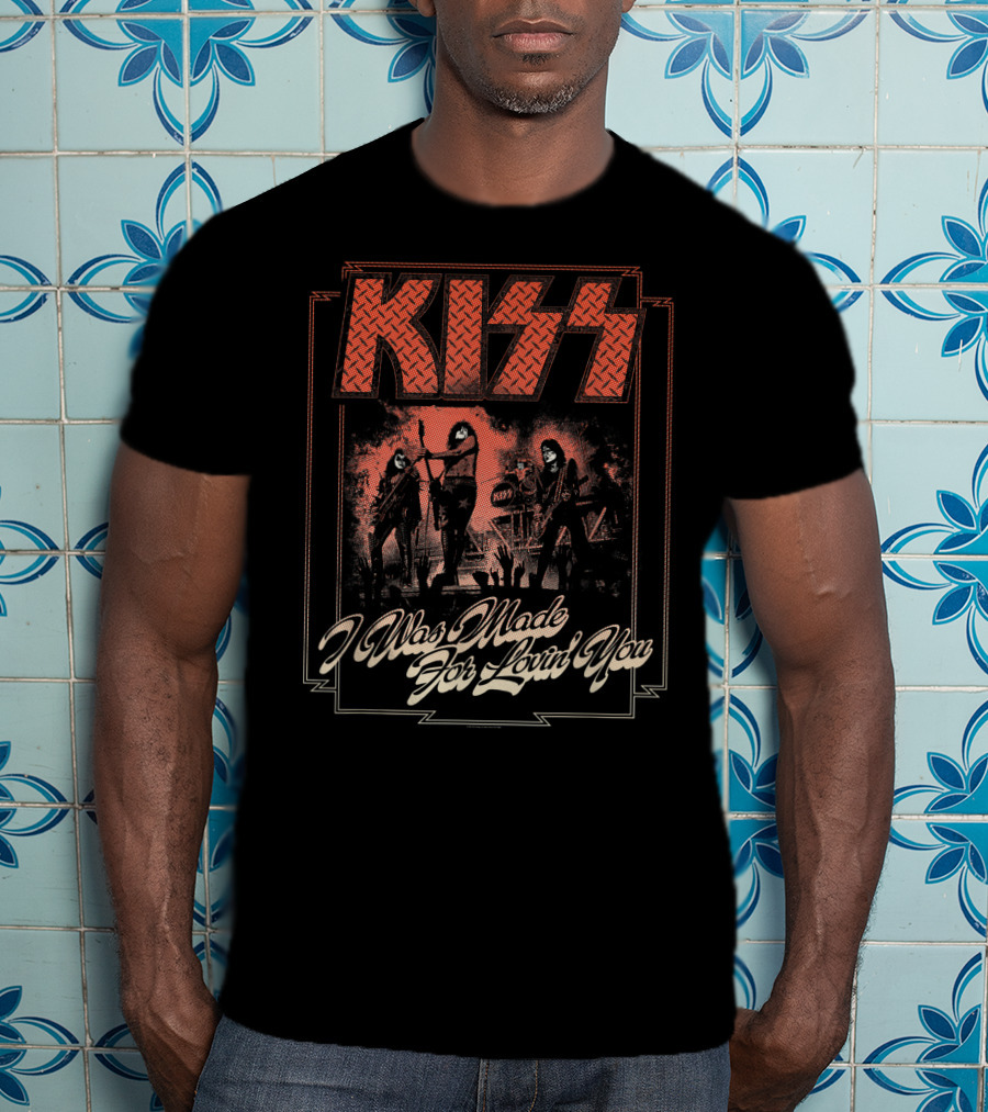 KISS I Was Made For Lovin' You Band Performance T-Shirt