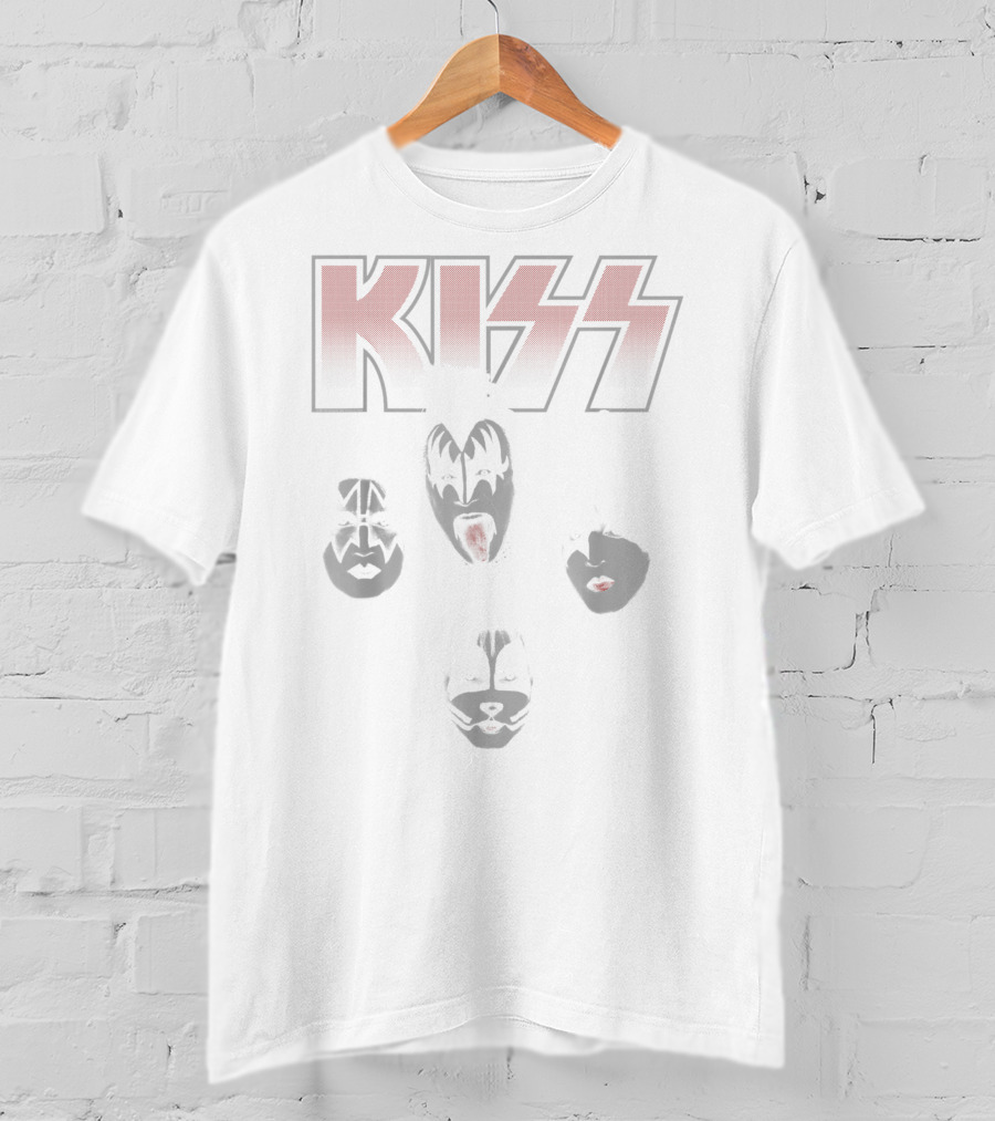 KISS Band Iconic Face Paint T-Shirt