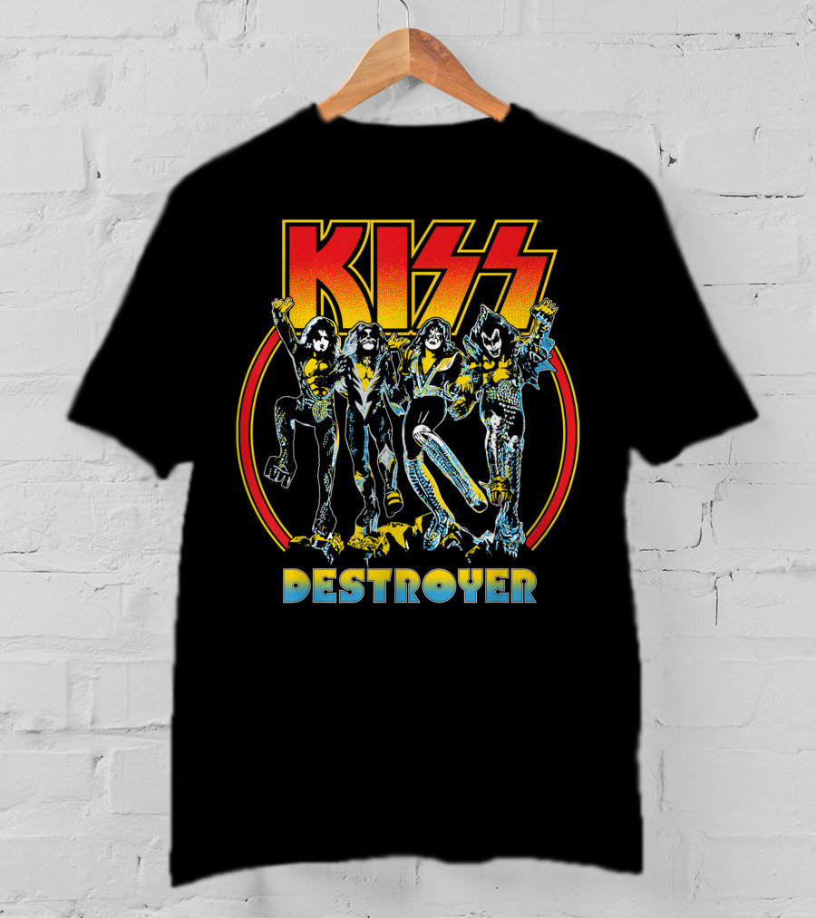KISS Destroyer Rock And Roll Party T-Shirt