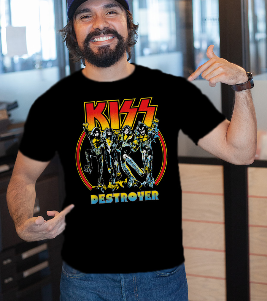 KISS Destroyer Rock And Roll Party T-Shirt