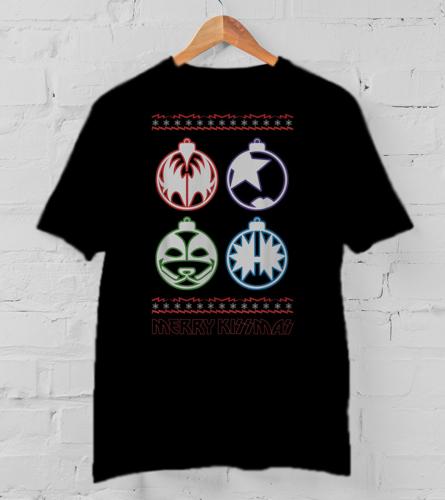 Merry KISSmas Rockin Around The KISSmas Tree T-Shirt