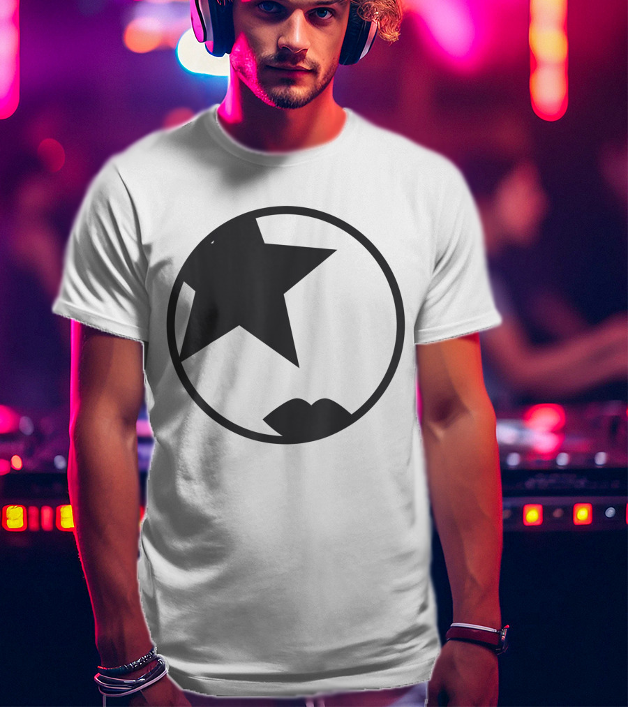 KISS Starchild Star Lips Circle T-Shirt