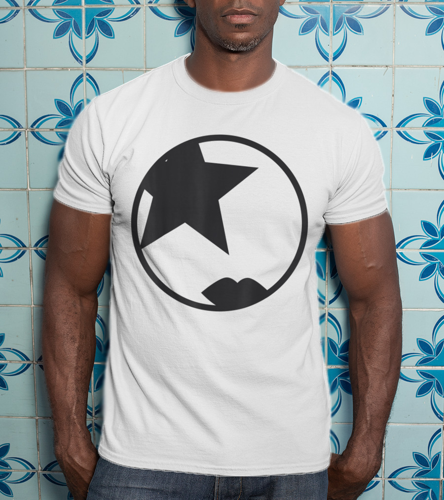 KISS Starchild Star Lips Circle T-Shirt