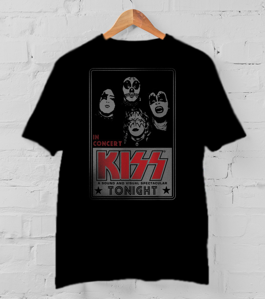 IN Concert Kiss A Sound And Visual Spectacular Tonight T-Shirt