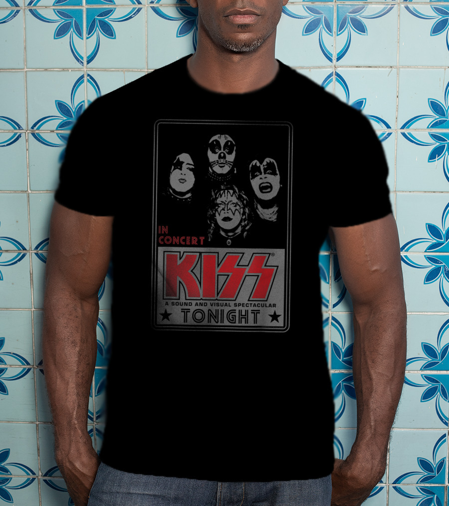 IN Concert Kiss A Sound And Visual Spectacular Tonight T-Shirt