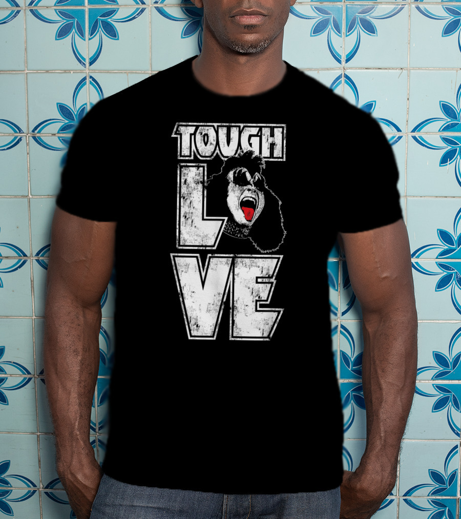 Tough Love Gene KISS Rock Iconic T-Shirt