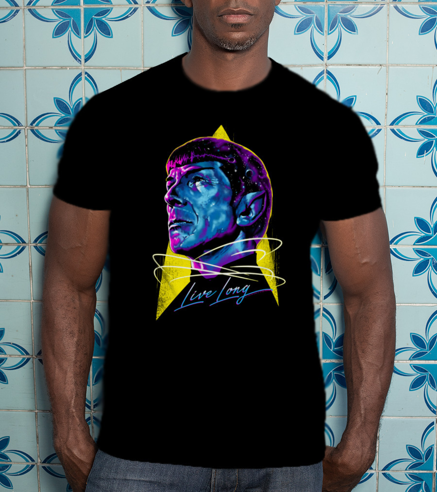 Live Long Star Trek Spock T-Shirt