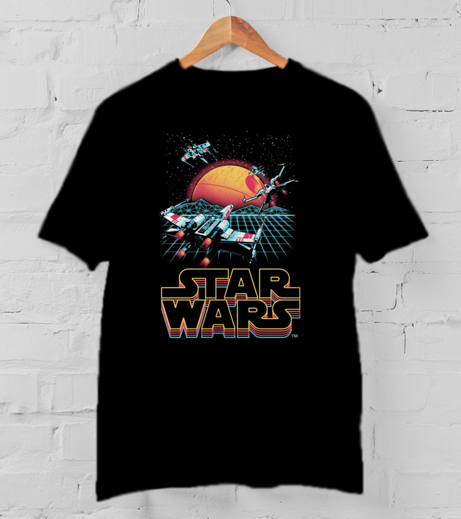 Star Wars Trending X-Wing Space Battle T-Shirt