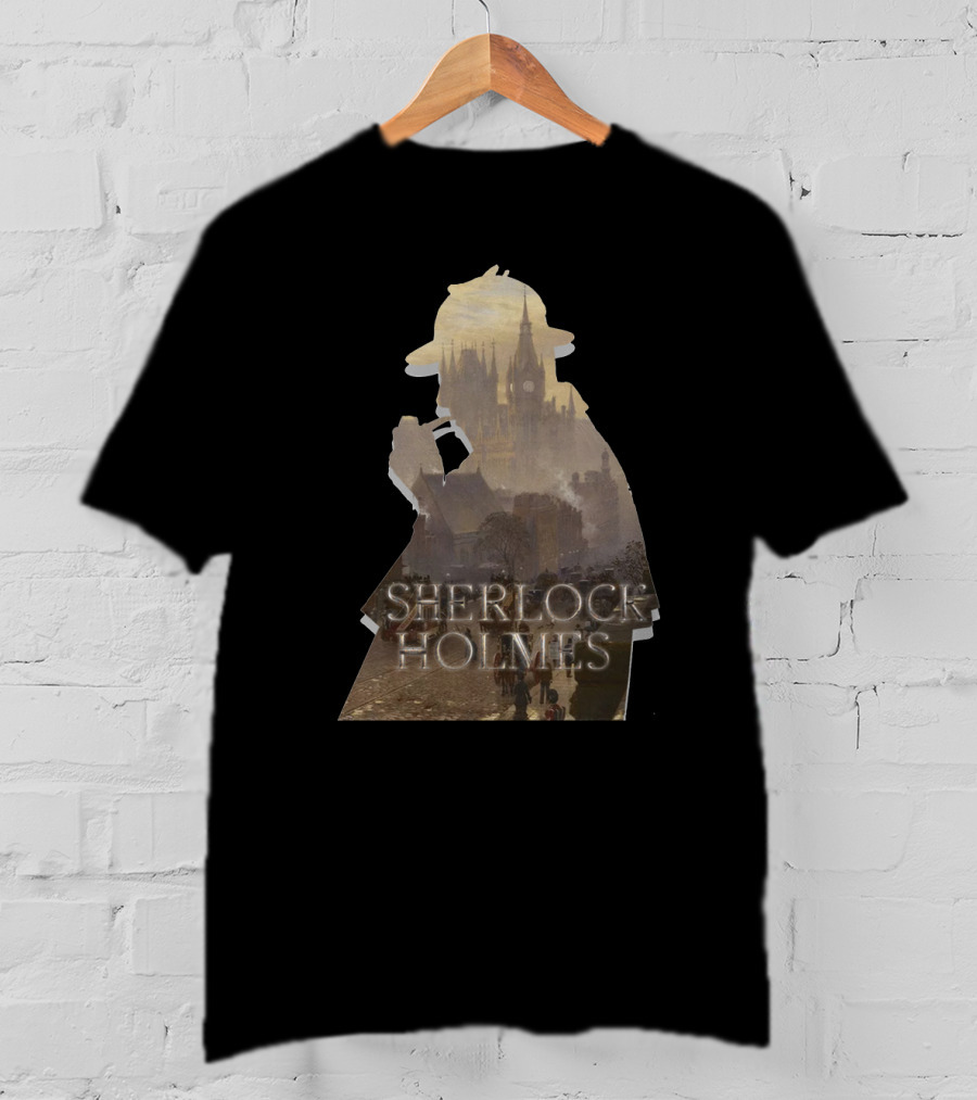 Sherlock Holmes Victorian London T-Shirt