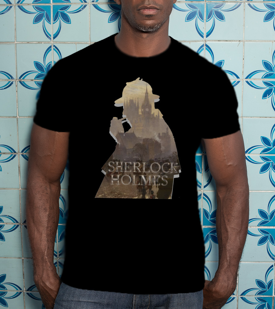 Sherlock Holmes Victorian London T-Shirt