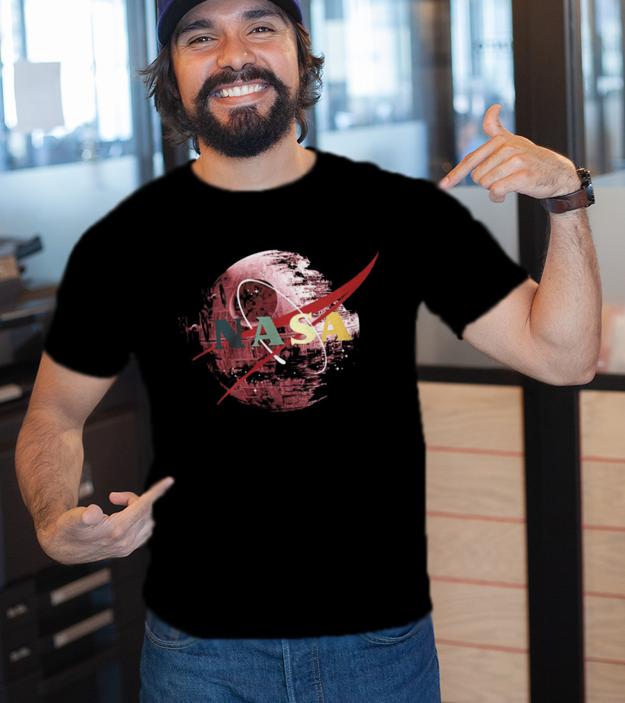 NASA Star Wars Death Star Collaboration T-Shirt