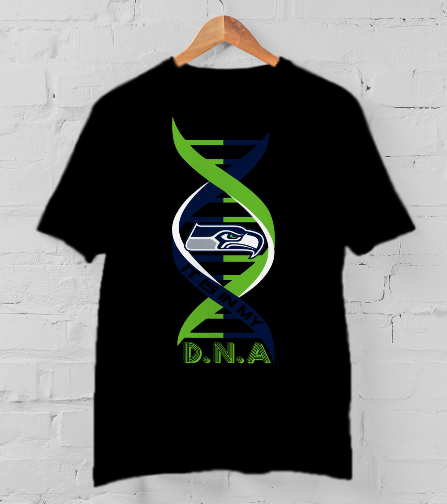 Seattle Seahawks It Is In My DNA. T-Shirt