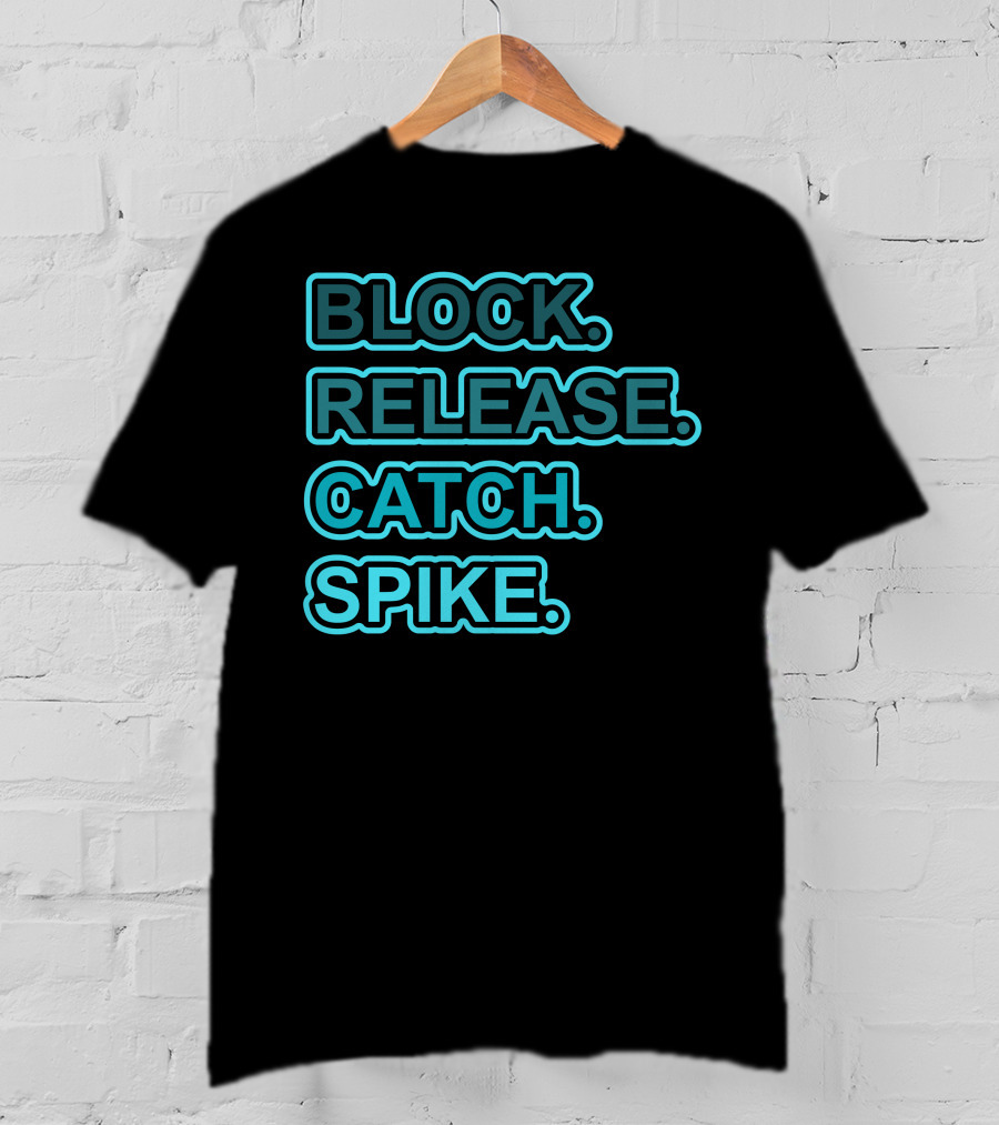 Block Release Catch Spike T-Shirt