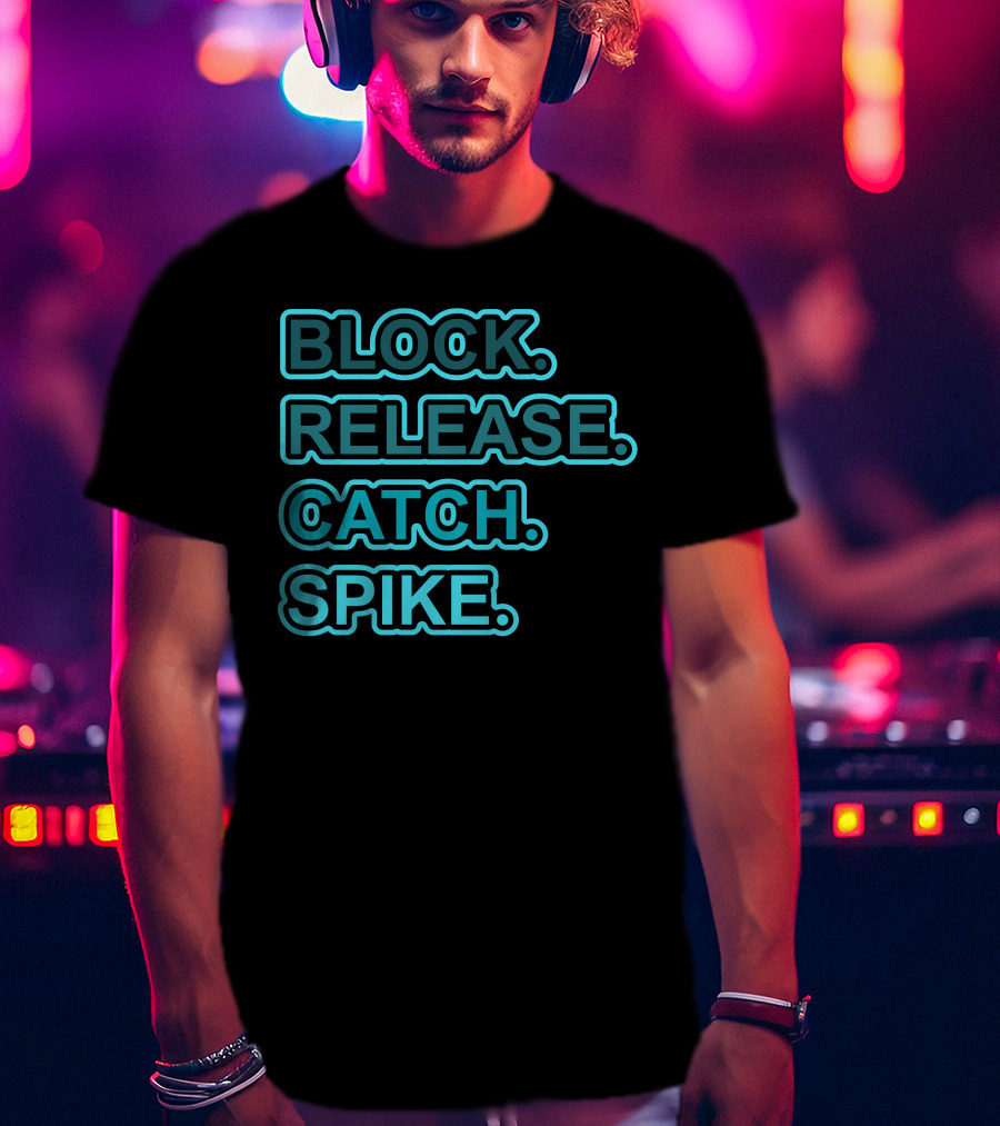 Block Release Catch Spike T-Shirt