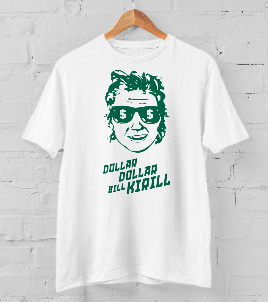 Dollar Dollar Bill Kirill Sunglasses Icon With Dollar Signs T-Shirt