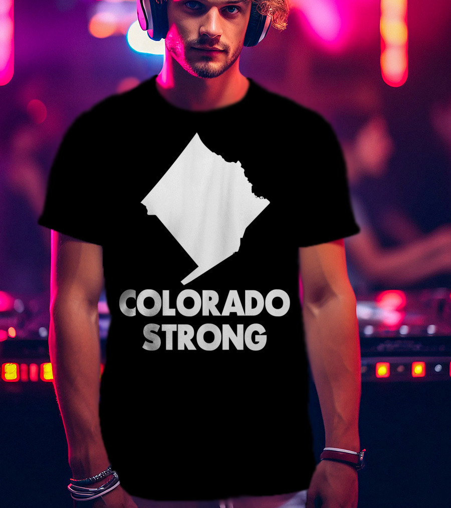 Colorado Strong DC State Outline T-Shirt