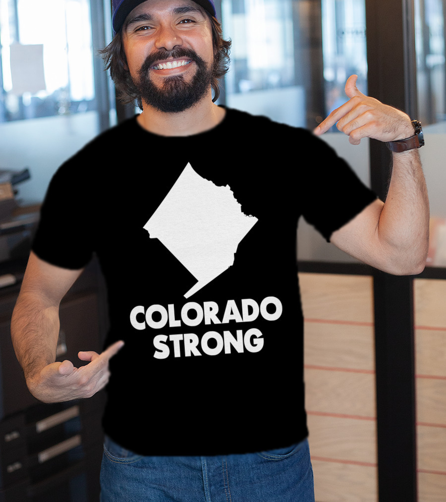Colorado Strong DC State Outline T-Shirt