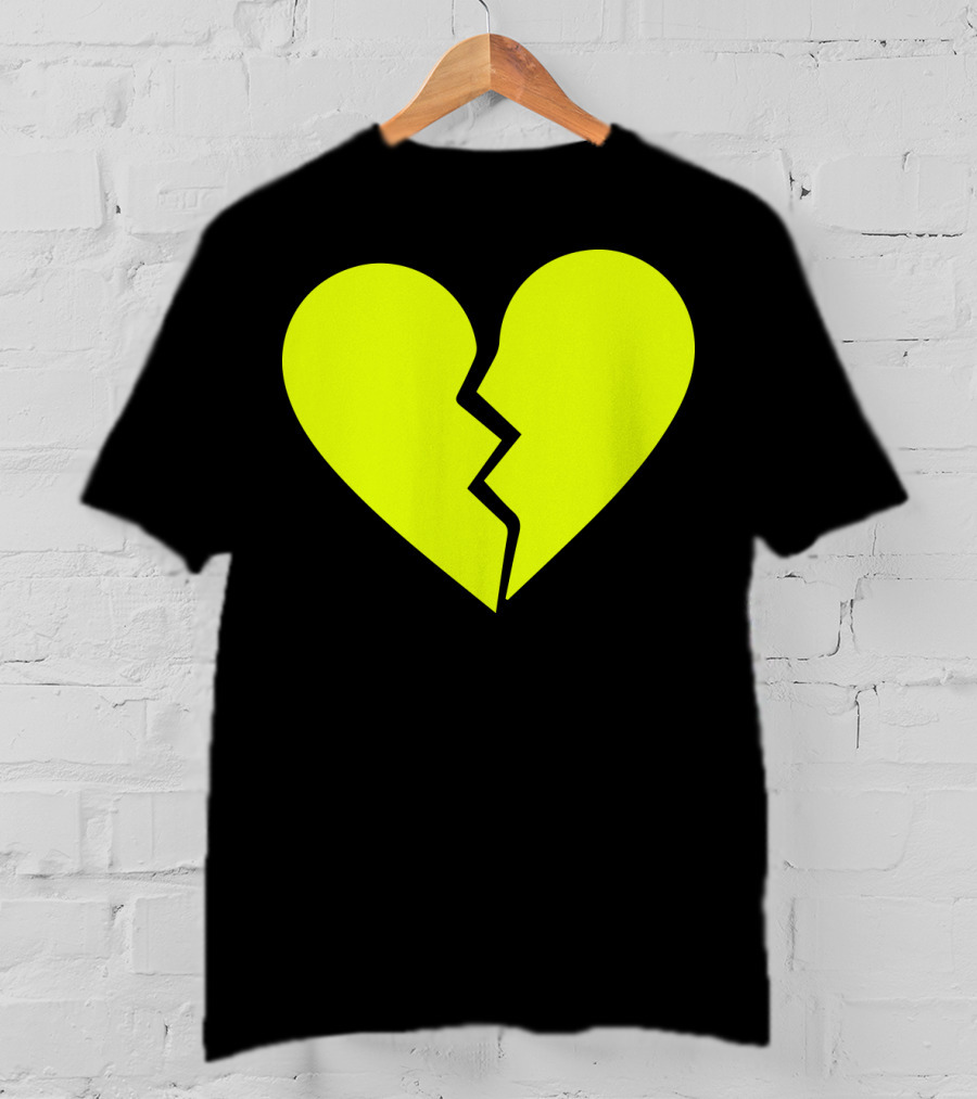 Marcus Lemonis Broken Heart Yellow Iconic T-Shirt