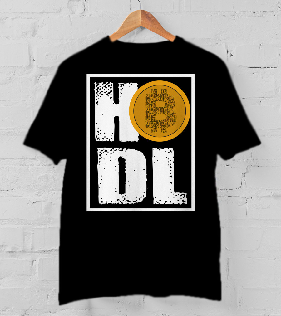 Bitcoin BTC Crypto HODL Coin Currency T-Shirt
