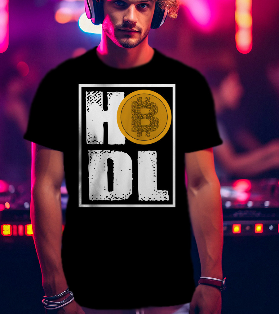 Bitcoin BTC Crypto HODL Coin Currency T-Shirt
