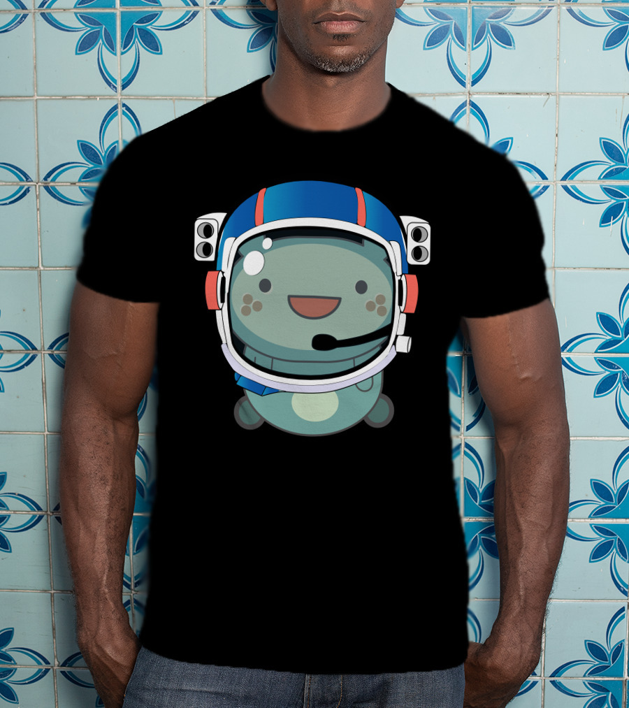 Funny Cat Astronaut Helmet Outer Space Cat Lover Spacex T-Shirt