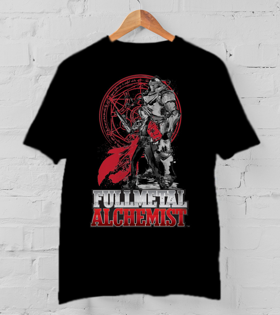 Fullmetal Alchemist Circle Symbol Armor Duo T-Shirt
