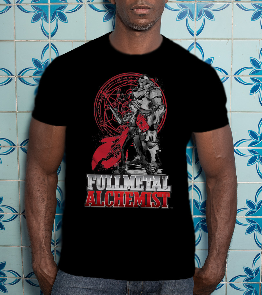 Fullmetal Alchemist Circle Symbol Armor Duo T-Shirt