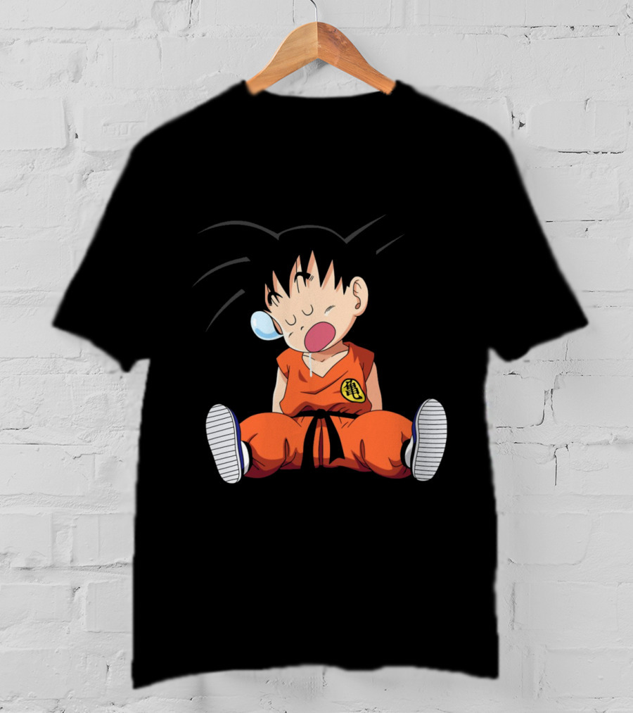 Dragonball Z Goku Kid Sleepy Super Saiyan T-Shirt