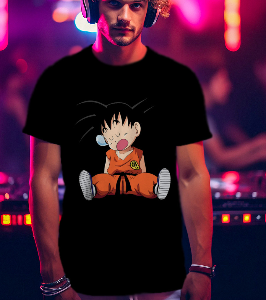 Dragonball Z Goku Kid Sleepy Super Saiyan T-Shirt