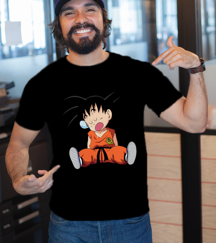 Dragonball Z Goku Kid Sleepy Super Saiyan T-Shirt