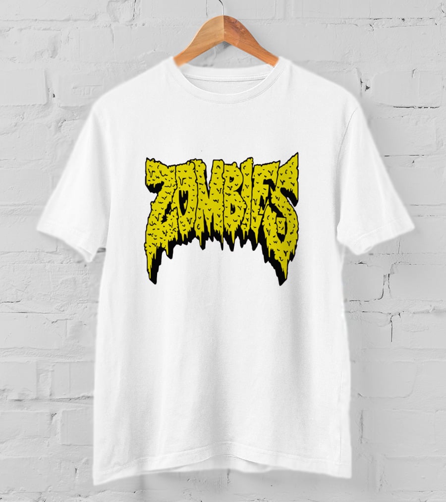 Flatbush Zombies Iconic Yellow Gooey Text T-Shirt