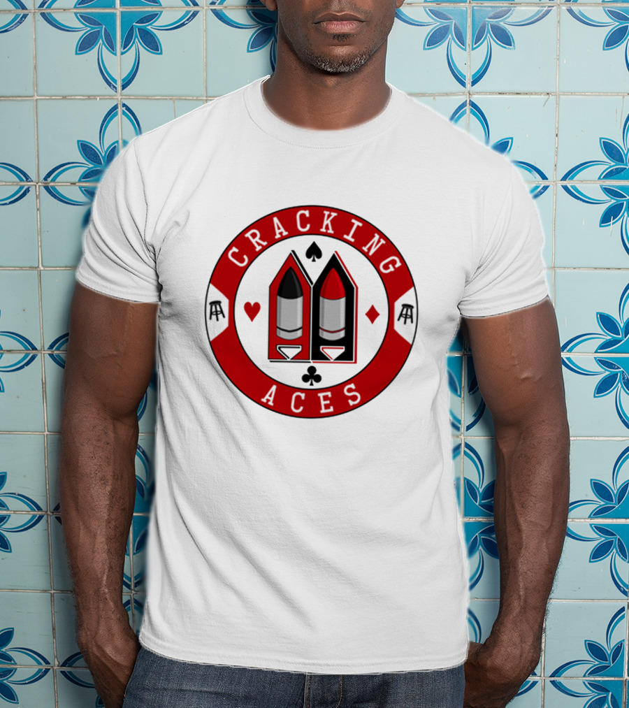 Cracking Aces Poker Logo Iconic T-Shirt