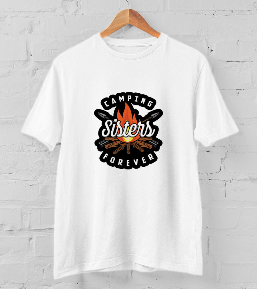 Camping Sisters Forever T-Shirt