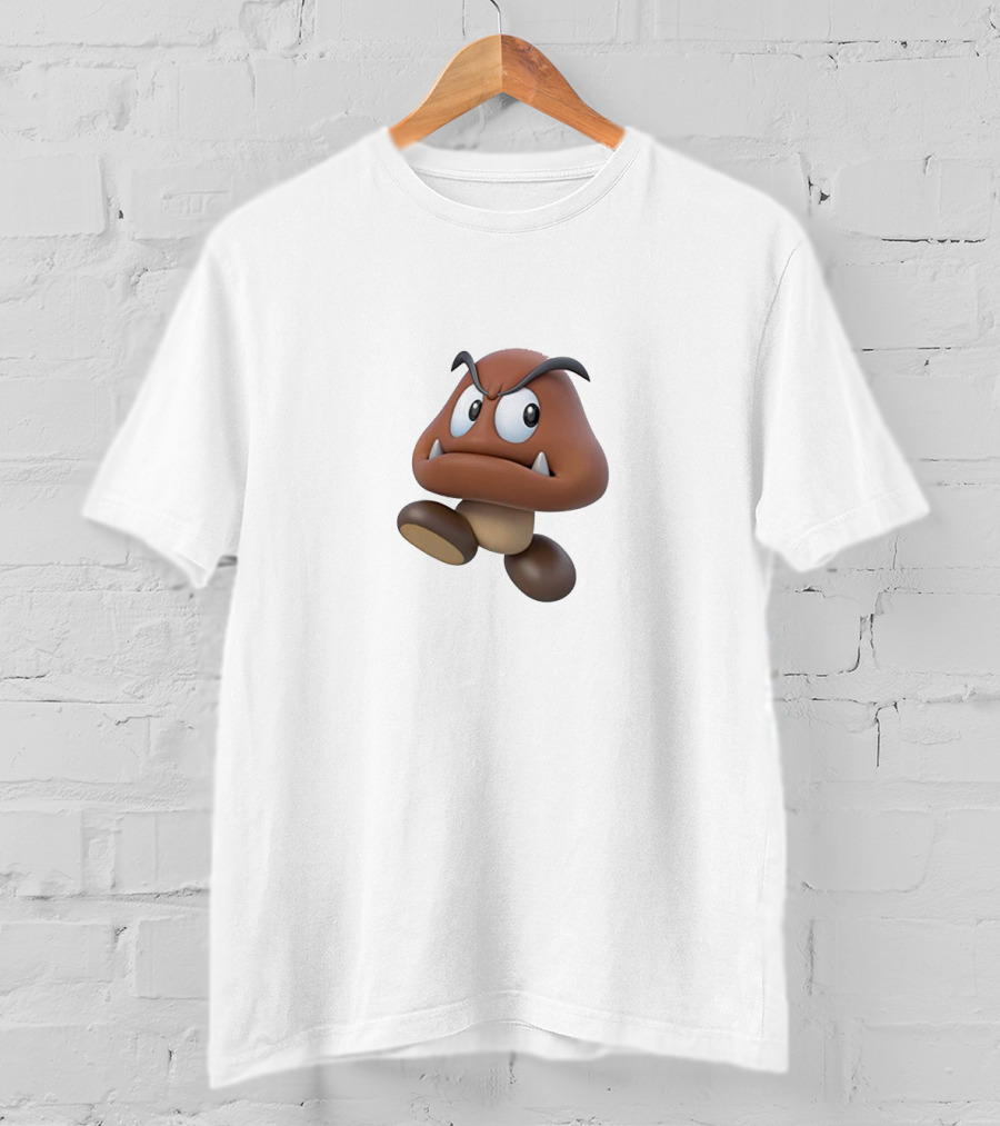 Mario Goomba Character T-Shirt