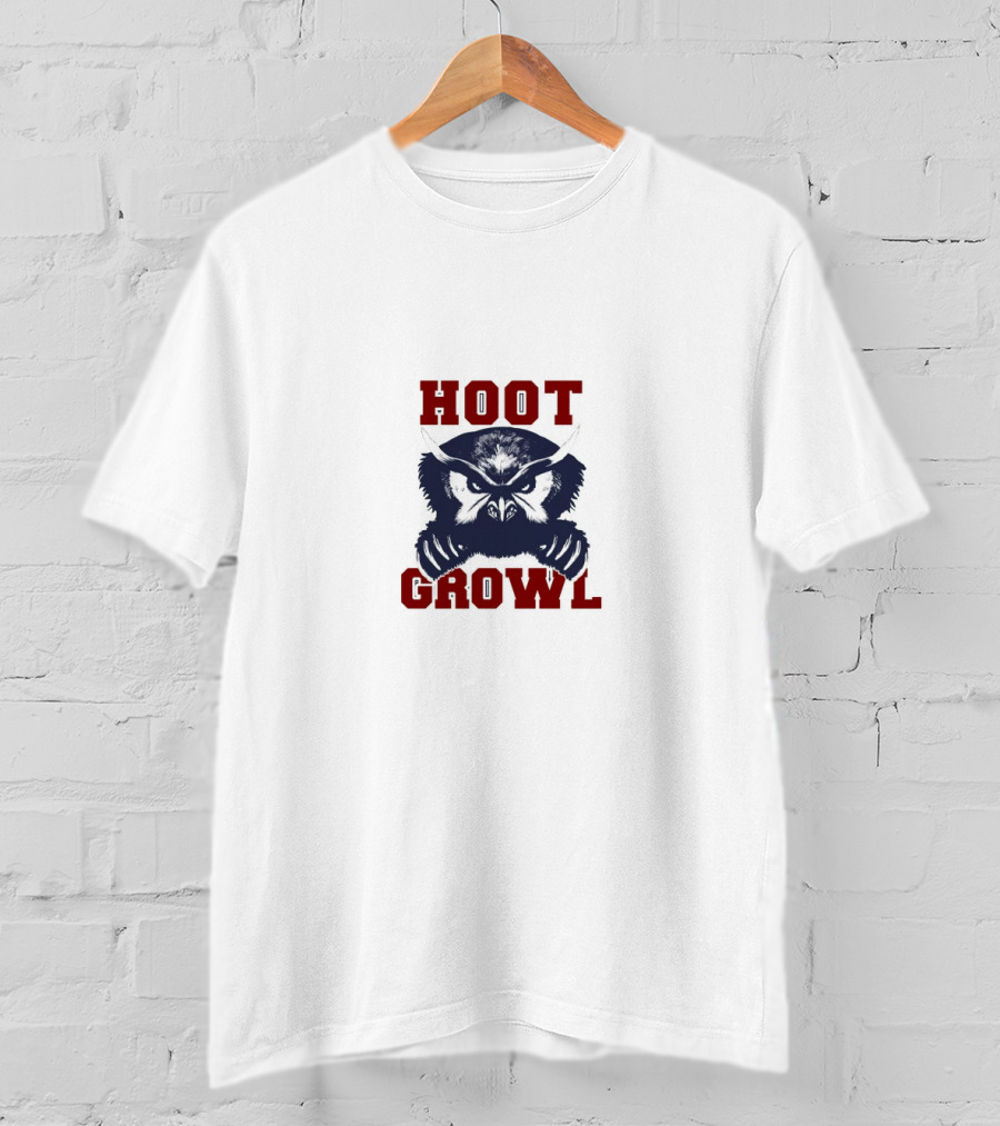 Hoot Growl Owl T-Shirt