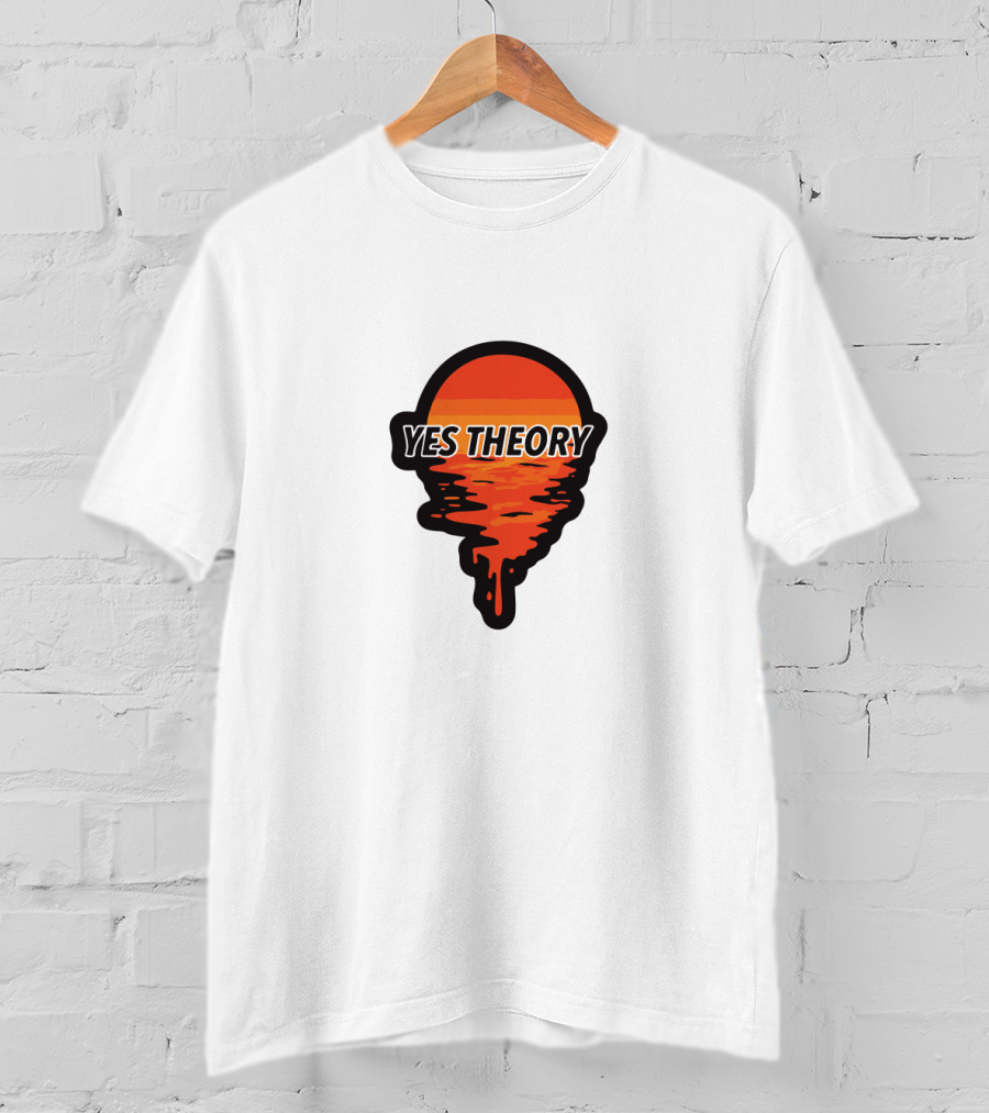 Yes Theory Melting Sun Ocean Horizon T-Shirt