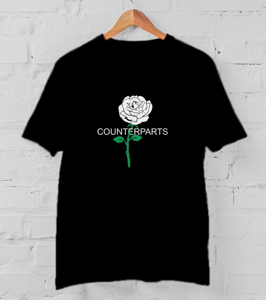 COUNTERPARTS White Rose T-Shirt