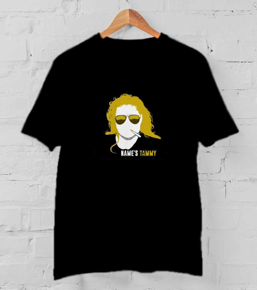 NAME'S TAMMY Trailer Trash Tammy Sun Glasses Cigarette T-Shirt