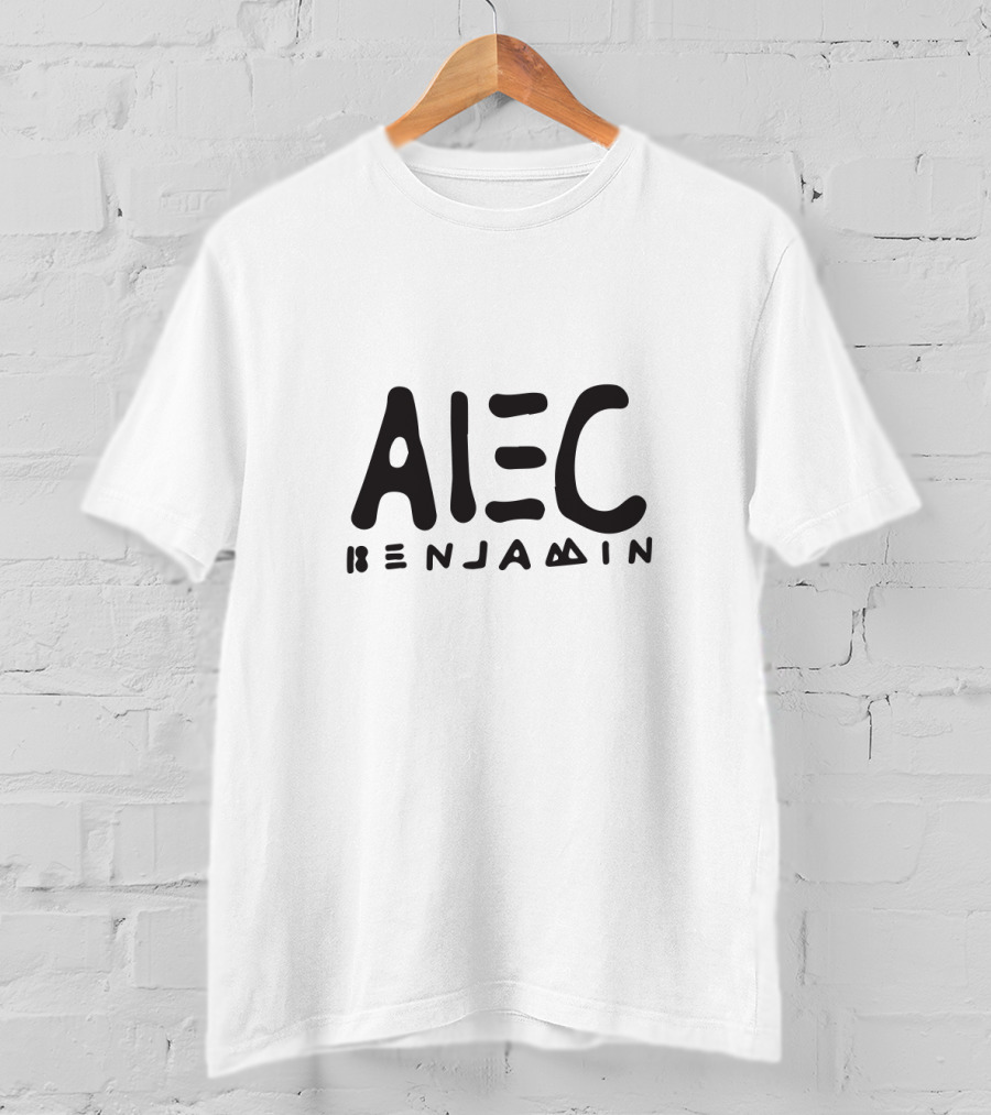 Alec Benjamin Stylized Text With Unique Fonts T-Shirt