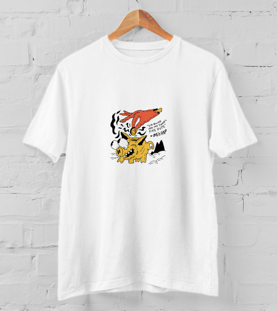 Dominic Fike Hype Meghan Pig T-Shirt
